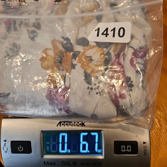 NWT Torrid peasant blouse women 14 Floral Peplum Peasant Career Office boho - Picture 12 of 12